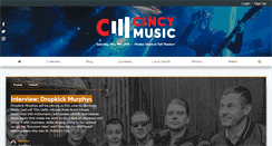 Desktop Screenshot of cincymusic.com